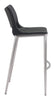 Ace Barstool (Set of 2) Black & Silver - Cozy Roots Decor
