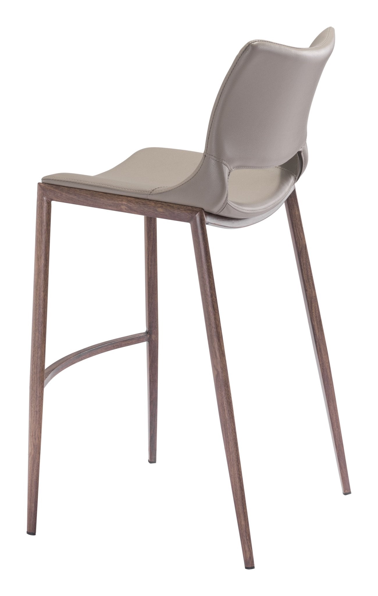 Ace Barstool (Set of 2) Brown & Walnut - Cozy Roots Decor