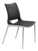 Ace Dining Chair (Set of 2) Black & Silver - Cozy Roots Decor