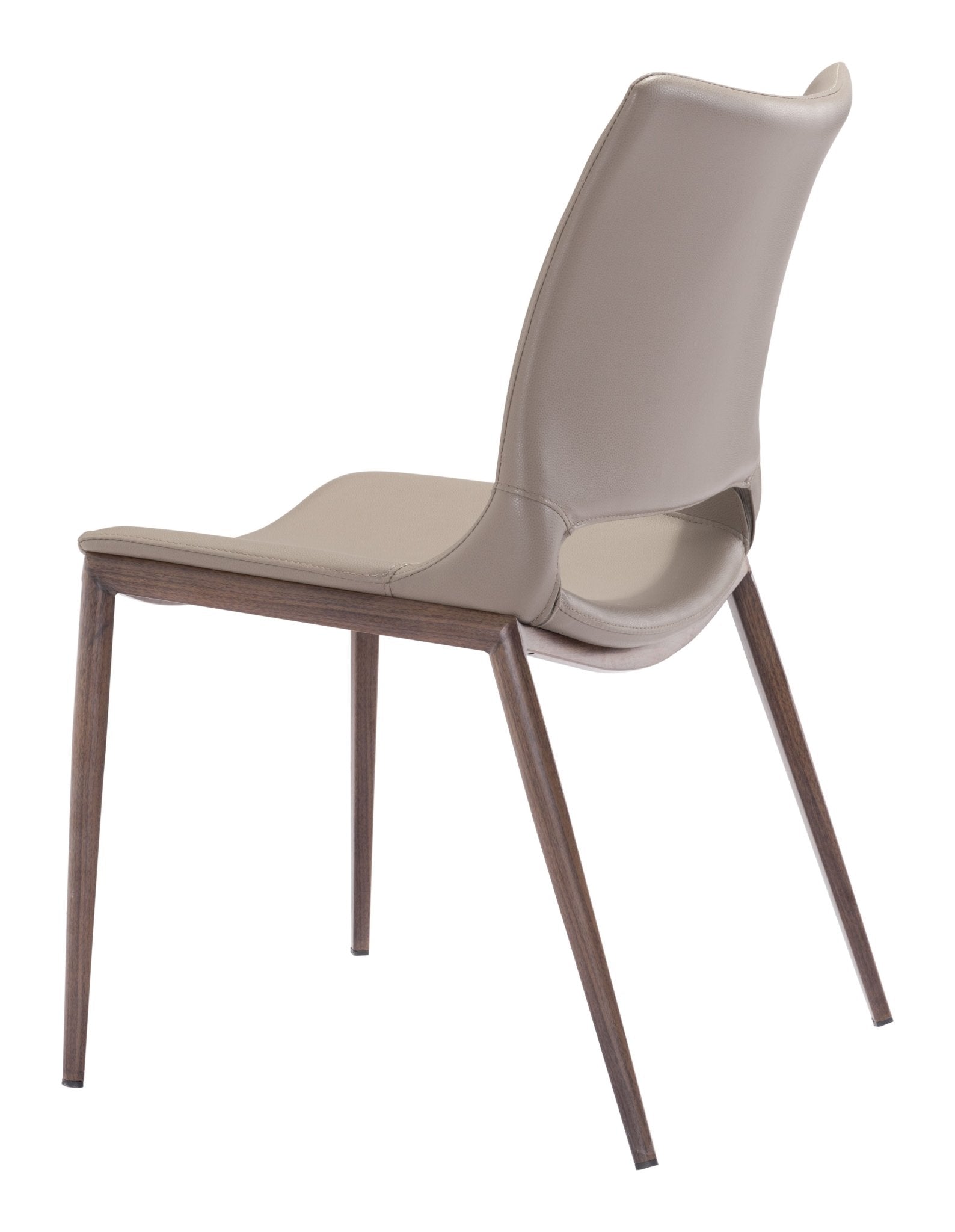Ace Dining Chair (Set of 2) Brown & Walnut - Cozy Roots Decor