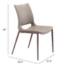 Ace Dining Chair (Set of 2) Brown & Walnut - Cozy Roots Decor