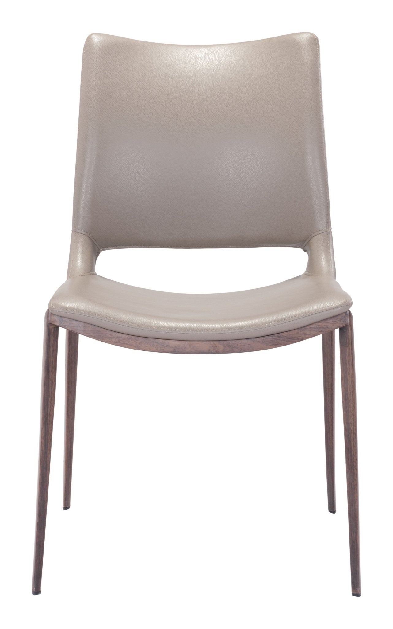 Ace Dining Chair (Set of 2) Brown & Walnut - Cozy Roots Decor