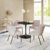 Aimee Dining Chair (Set of 2) Beige - Cozy Roots Decor