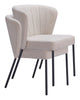 Aimee Dining Chair (Set of 2) Beige - Cozy Roots Decor