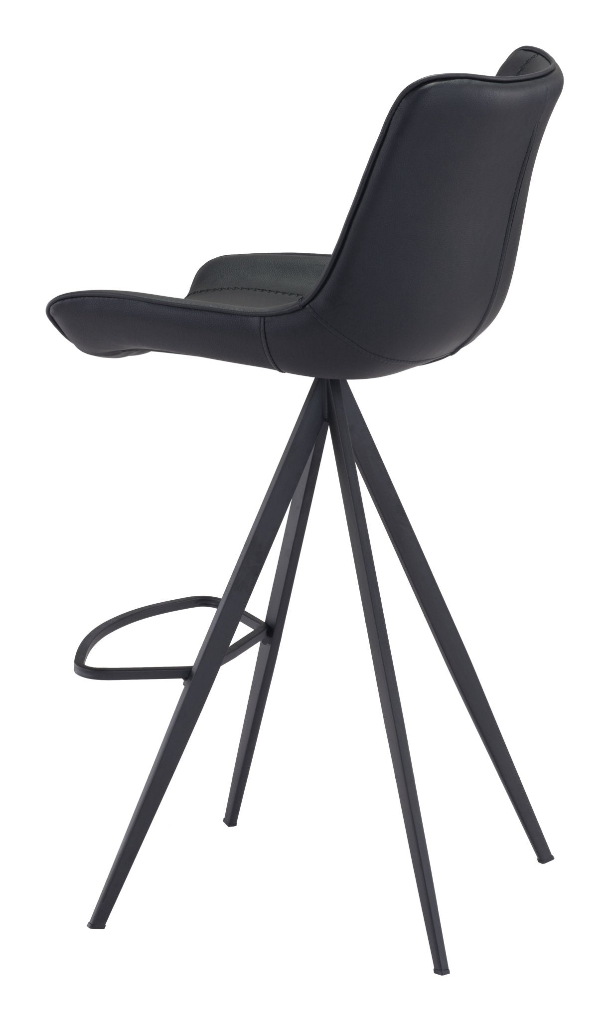 Aki Barstool (Set of 2) Black - Cozy Roots Decor