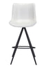 Aki Barstool (Set of 2) White & Black - Cozy Roots Decor