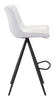 Aki Barstool (Set of 2) White & Black - Cozy Roots Decor