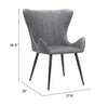 Alejandro Dining Chair (Set of 2) Vintage Gray - Cozy Roots Decor