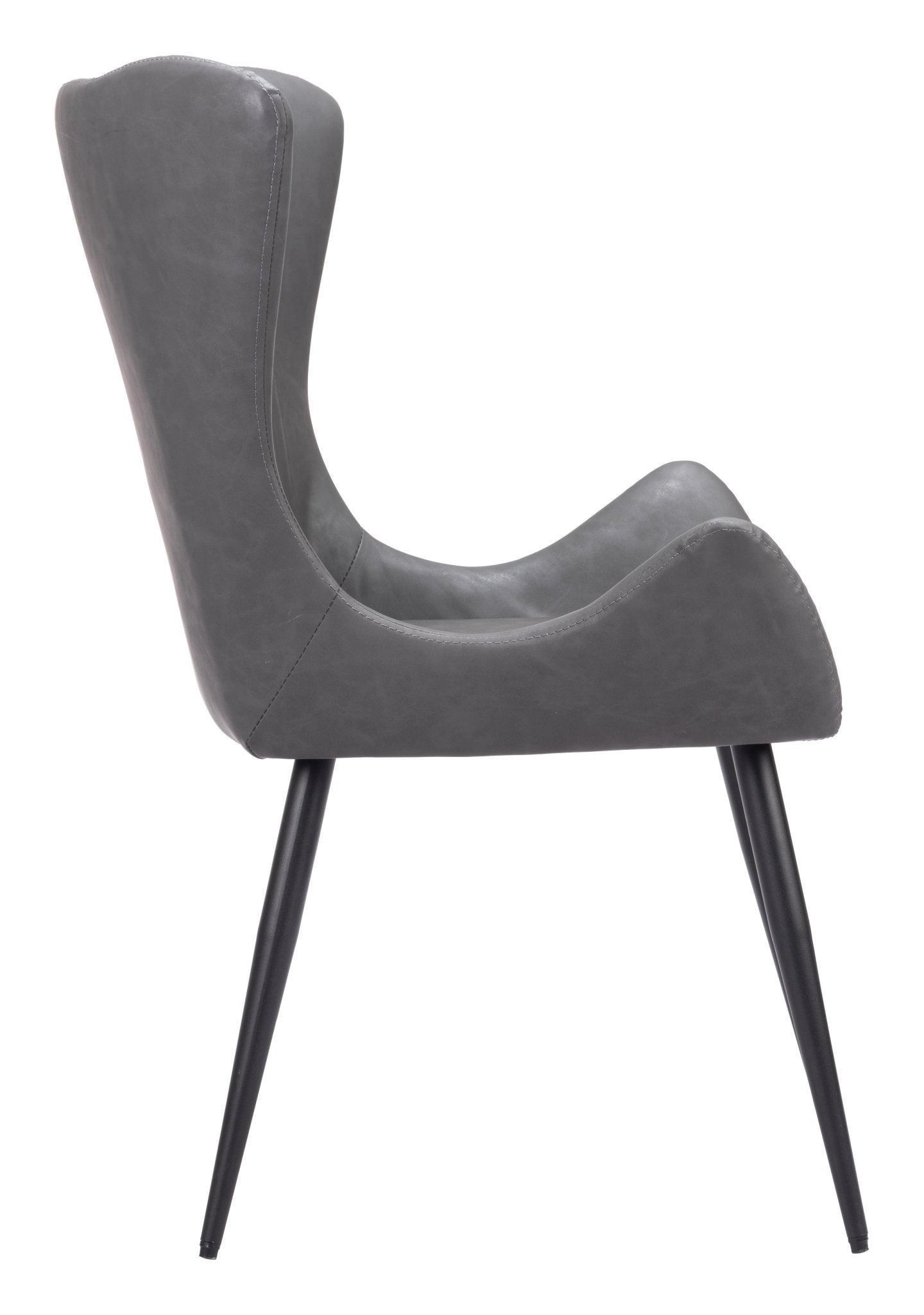 Alejandro Dining Chair (Set of 2) Vintage Gray - Cozy Roots Decor