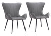 Alejandro Dining Chair (Set of 2) Vintage Gray - Cozy Roots Decor