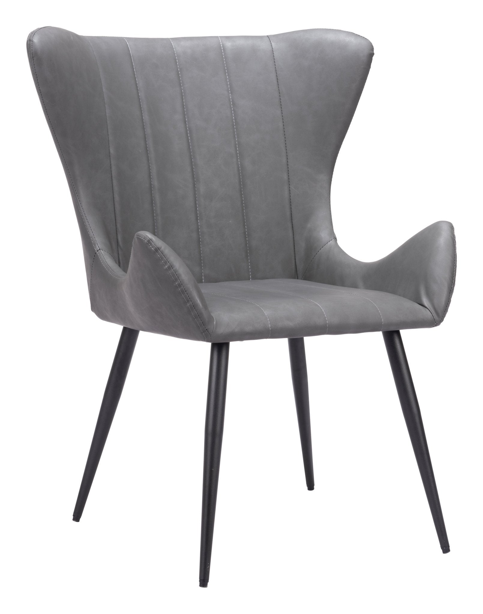 Alejandro Dining Chair (Set of 2) Vintage Gray - Cozy Roots Decor