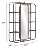 Alice Mirror Shelf Antique Gray - Cozy Roots Decor