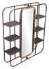 Alice Mirror Shelf Antique Gray - Cozy Roots Decor
