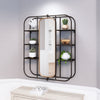 Alice Mirror Shelf Antique Gray - Cozy Roots Decor