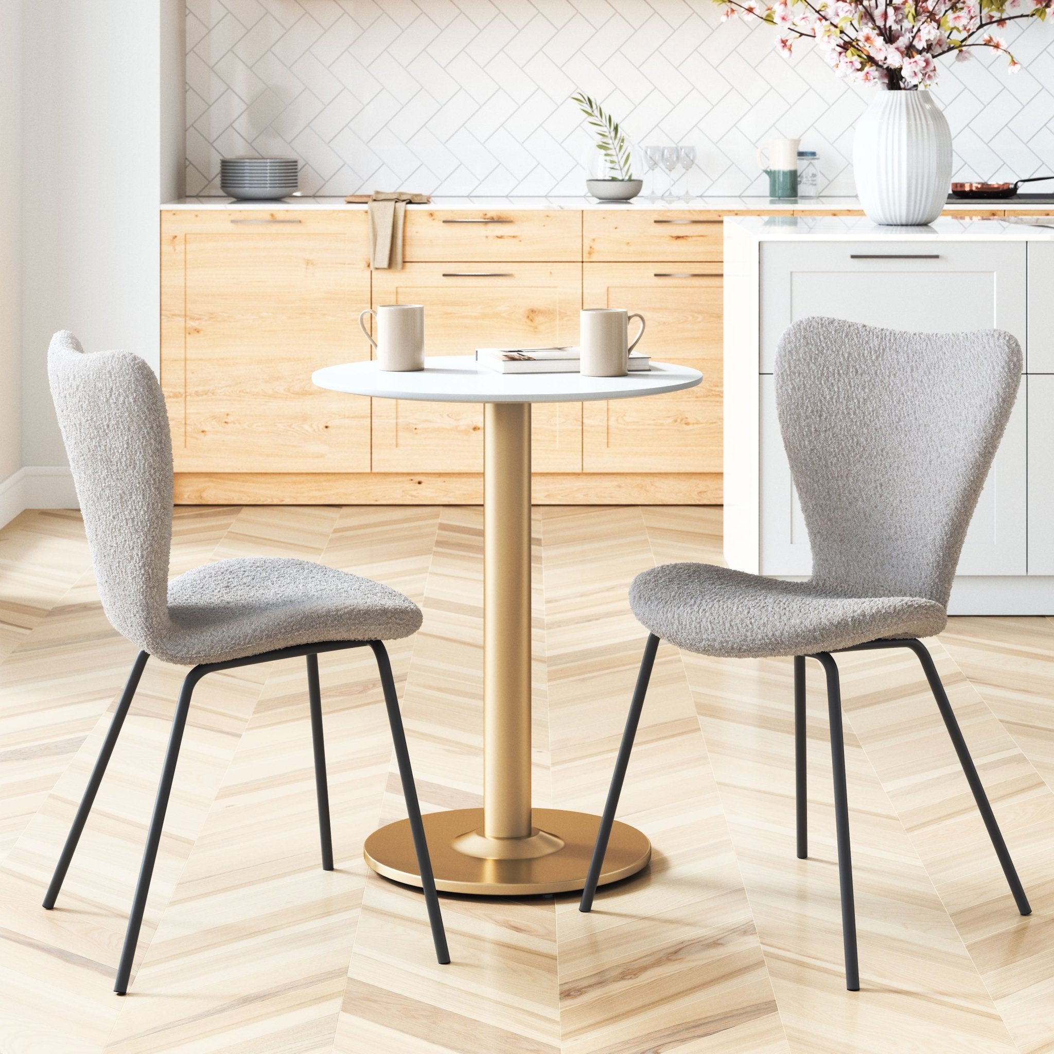 Alto Bistro Table White & Gold - Cozy Roots Decor