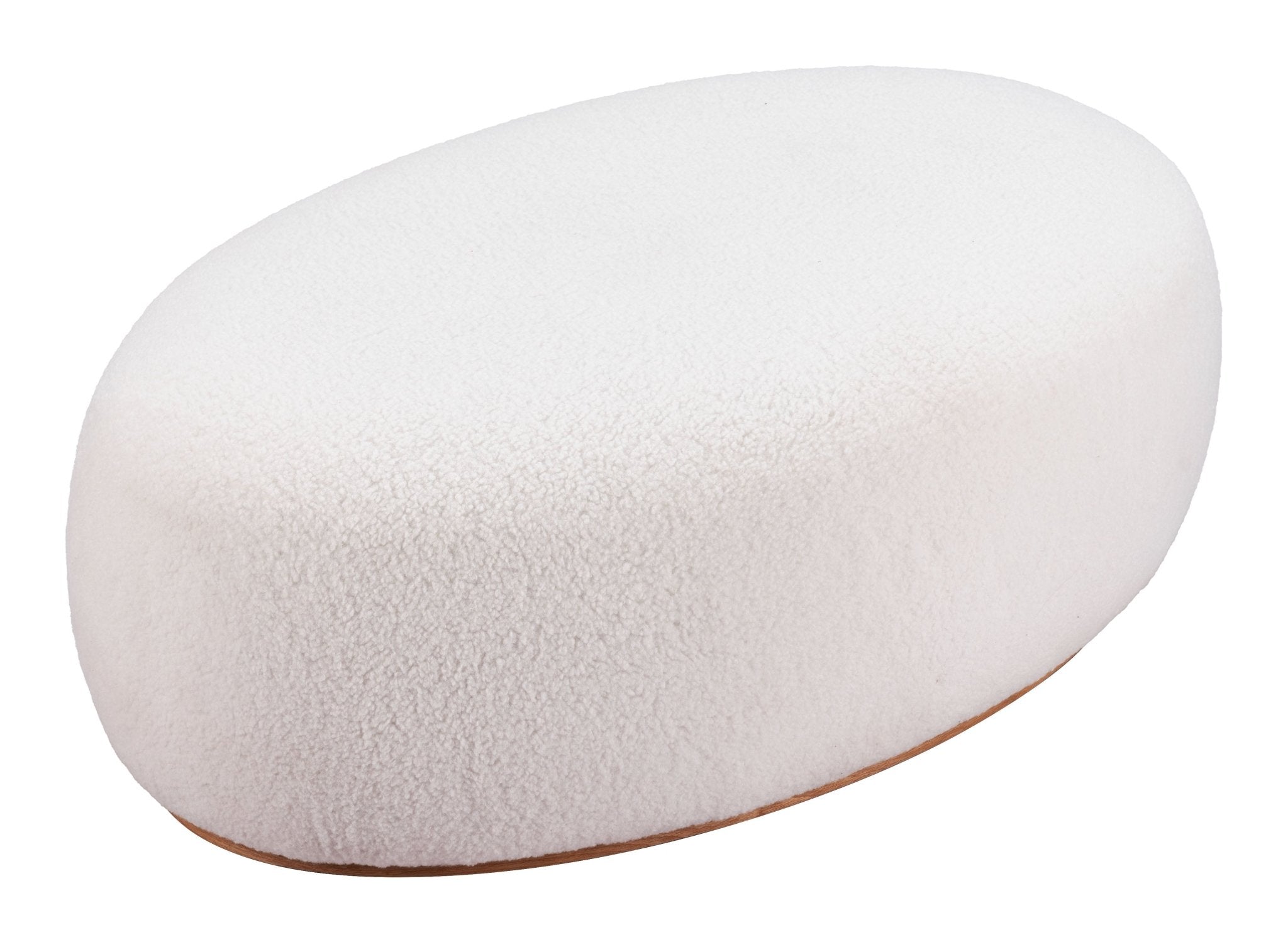 Amber Ottoman Cream - Cozy Roots Decor