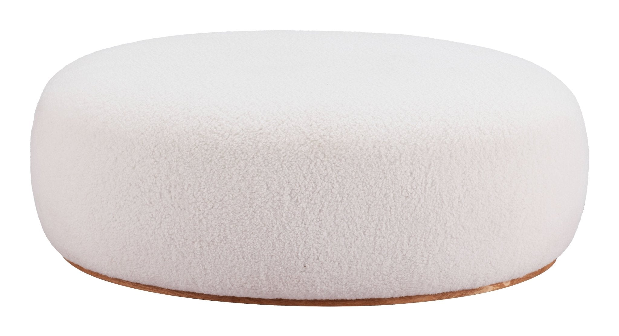 Amber Ottoman Cream - Cozy Roots Decor