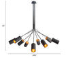 Ambition Ceiling Lamp Black - Cozy Roots Decor