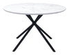 Amiens Dining Table White - Cozy Roots Decor