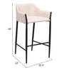 Andover Barstool Beige - Cozy Roots Decor