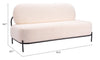 Arendal Sofa Vanilla - Cozy Roots Decor