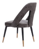 Artus Dining Chair Gray - Cozy Roots Decor