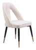 Artus Dining Chair Ivory - Cozy Roots Decor