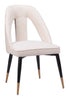 Artus Dining Chair Ivory - Cozy Roots Decor