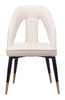 Artus Dining Chair Ivory - Cozy Roots Decor