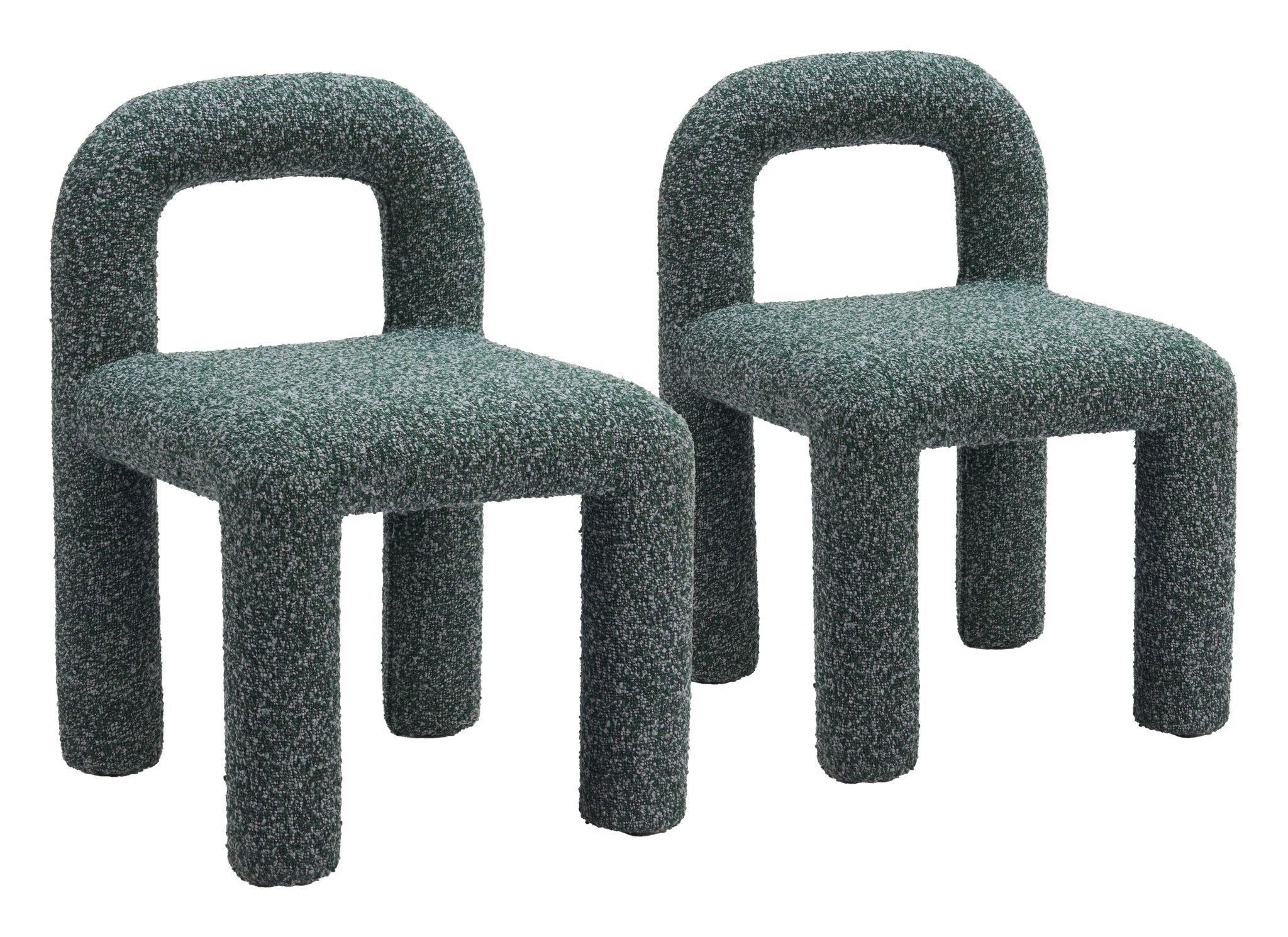 Arum Dining Chair (Set of 2) Snowy Green - Cozy Roots Decor