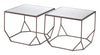 Arzon Coffee Table Set (2 - Piece) Bronze - Cozy Roots Decor