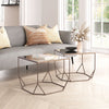 Arzon Coffee Table Set (2 - Piece) Bronze - Cozy Roots Decor