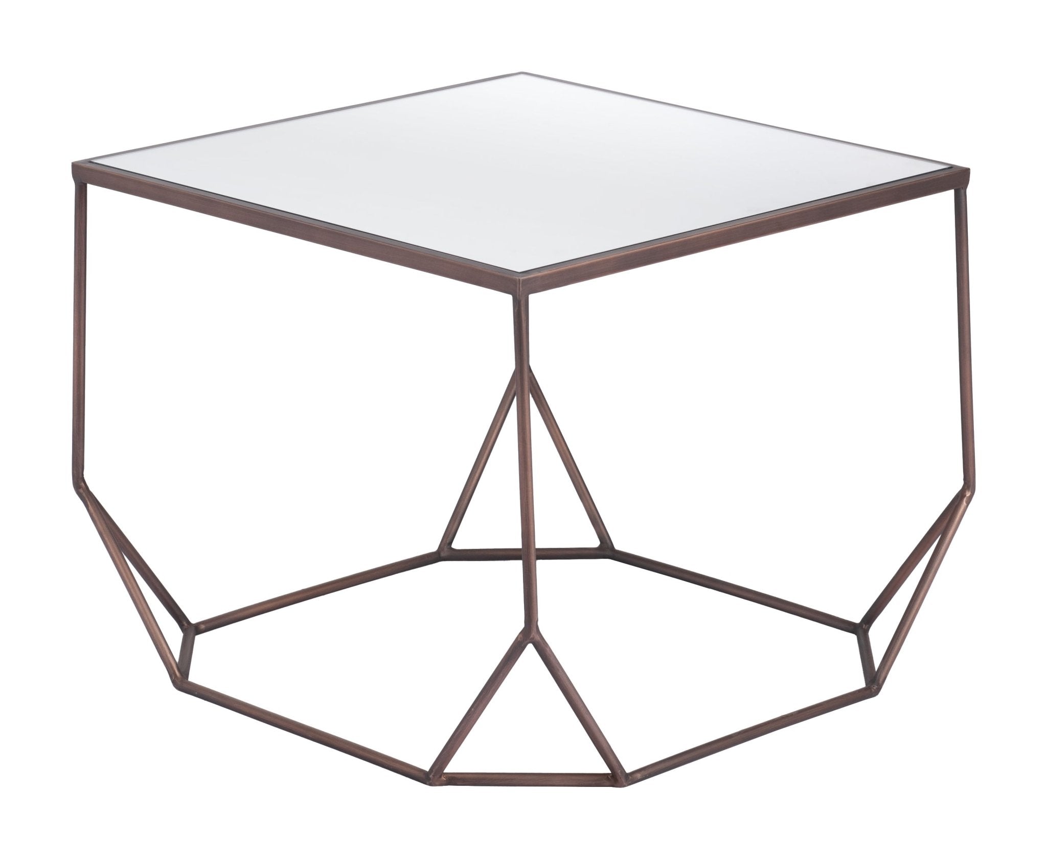 Arzon Coffee Table Set (2 - Piece) Bronze - Cozy Roots Decor