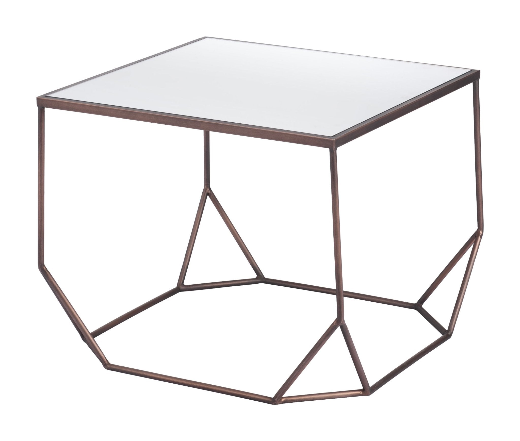 Arzon Coffee Table Set (2 - Piece) Bronze - Cozy Roots Decor