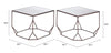 Arzon Coffee Table Set (2 - Piece) Bronze - Cozy Roots Decor