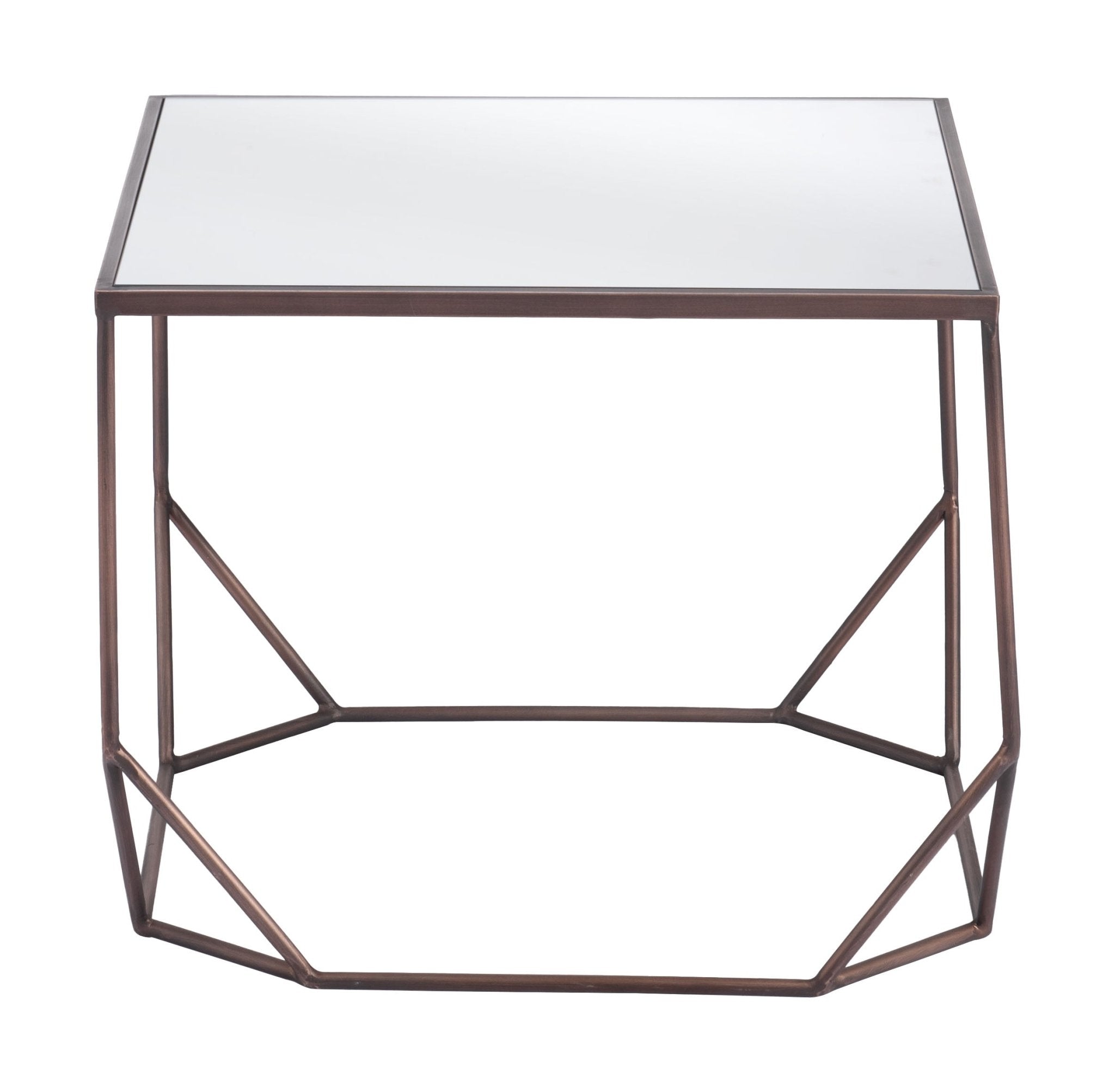 Arzon Coffee Table Set (2 - Piece) Bronze - Cozy Roots Decor