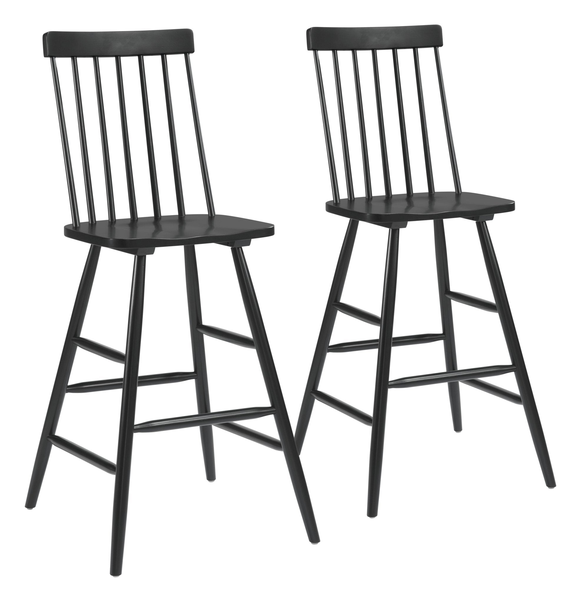 Ashley Barstool (Set of 2) Black - Cozy Roots Decor
