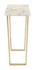 Atlas Console Table White & Gold - Cozy Roots Decor