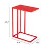 Atom Side Table Red - Cozy Roots Decor