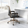 Auction Office Chair Vintage Black - Cozy Roots Decor