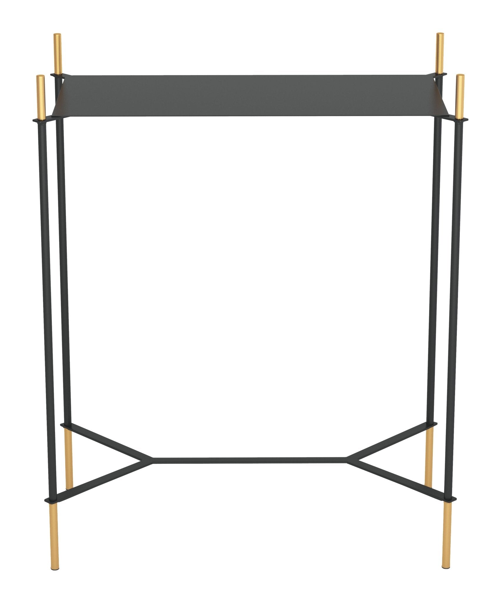 Austin Side Table Black & Gold - Cozy Roots Decor