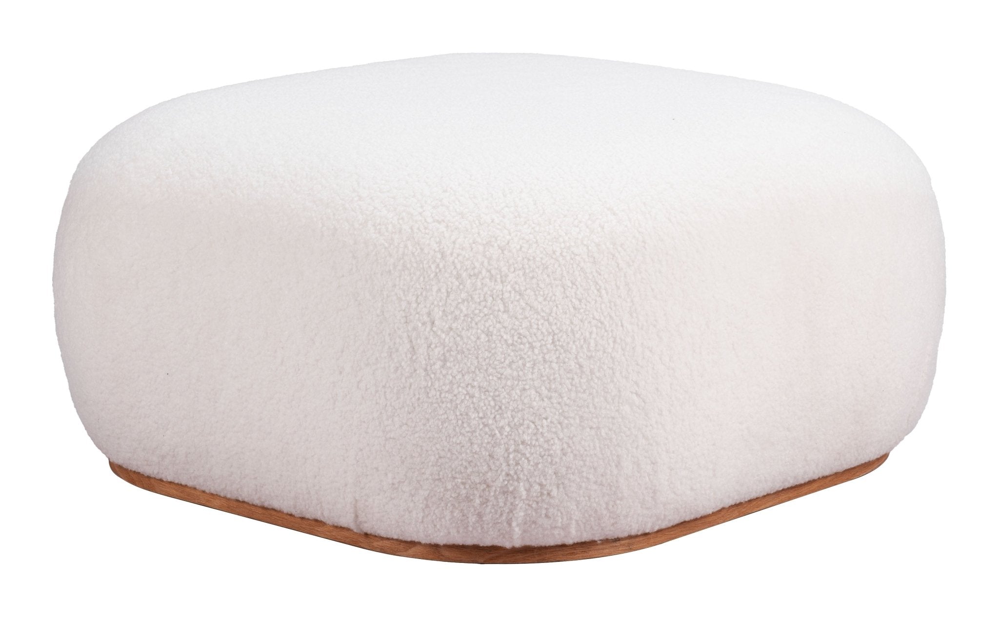 Azua Ottoman Cream - Cozy Roots Decor
