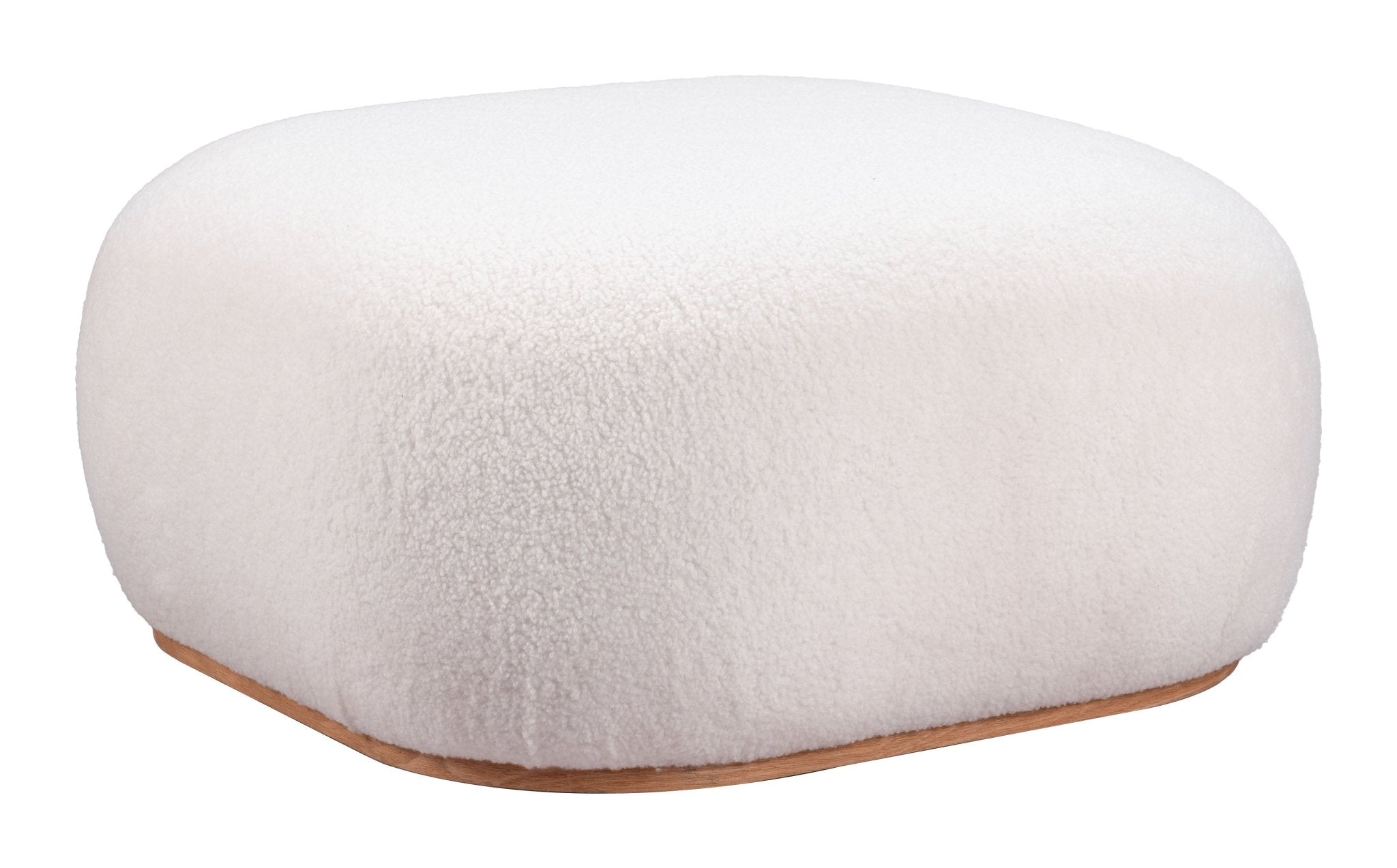 Azua Ottoman Cream - Cozy Roots Decor