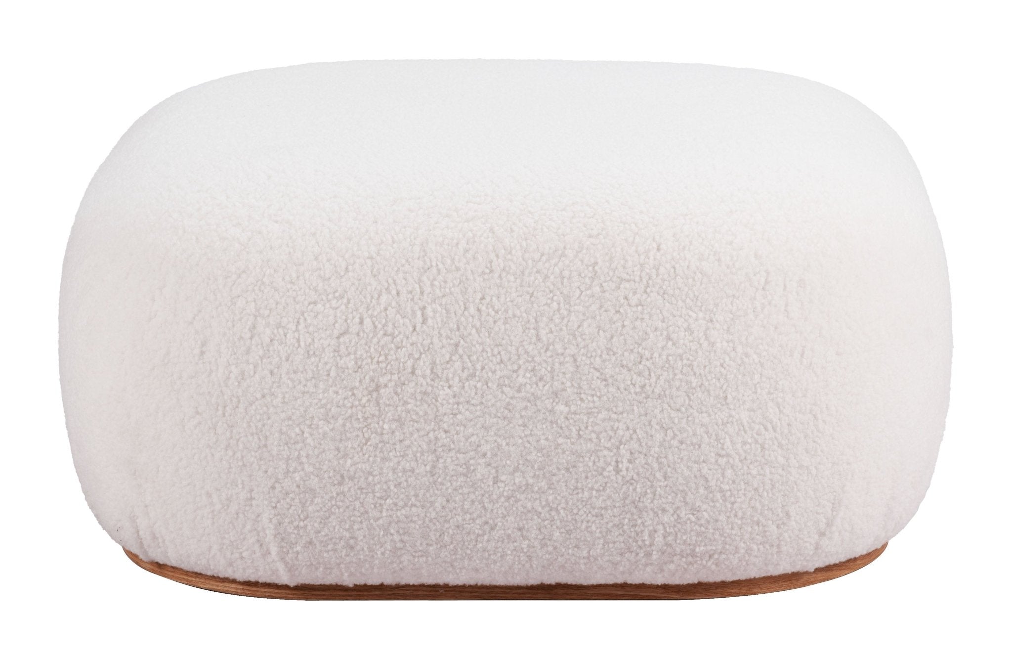 Azua Ottoman Cream - Cozy Roots Decor