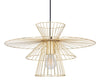 Azzi Ceiling Lamp Gold - Cozy Roots Decor