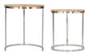 Bari Nesting Table Set (2 - Piece) Natural - Cozy Roots Decor