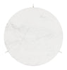 Barmas Coffee Table White & Silver - Cozy Roots Decor