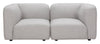 Biak Corner Chair Gray - Cozy Roots Decor