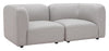 Biak Corner Chair Gray - Cozy Roots Decor