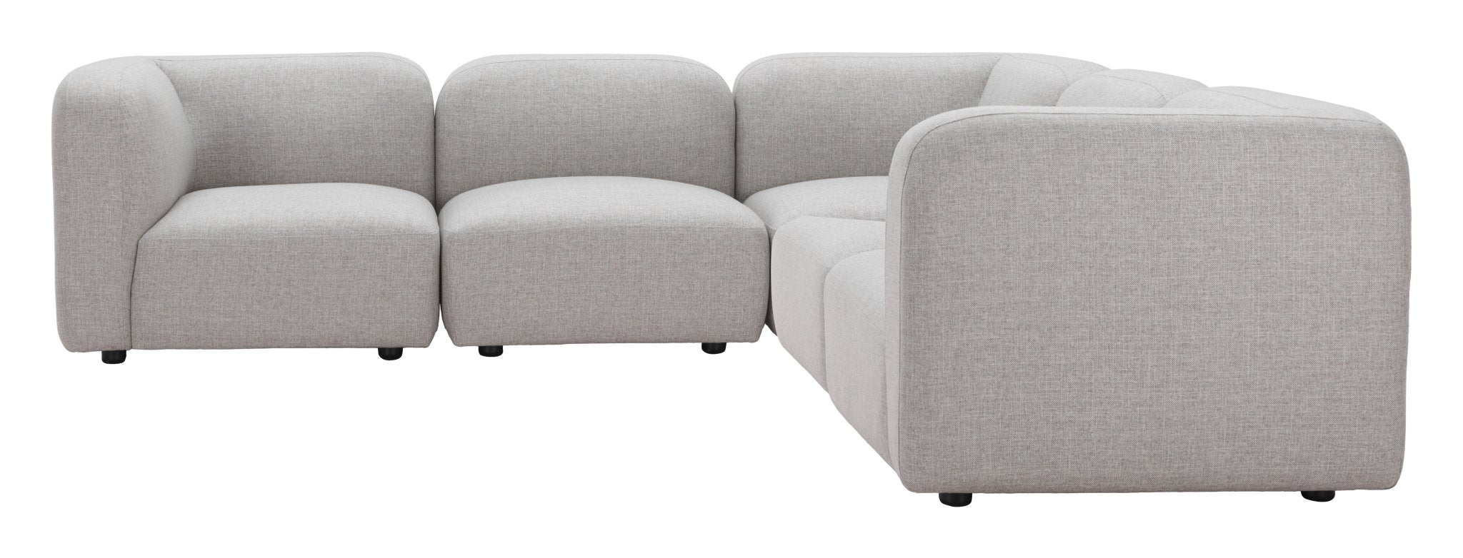 Biak Corner Chair Gray - Cozy Roots Decor
